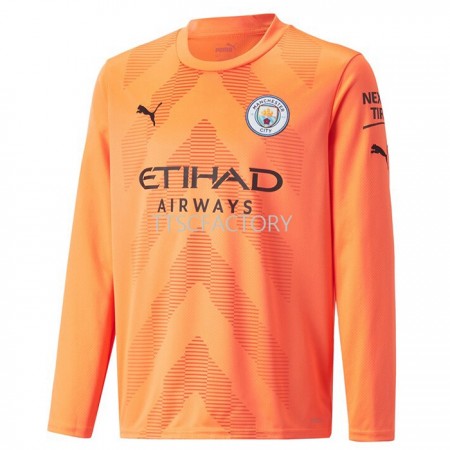Koszulka Manchester City Bramkarska Trzeci Stroje Piłkarskie 2022/23 Długi Rękaw